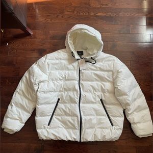 H&M white jacket, excellent condition, size XXL